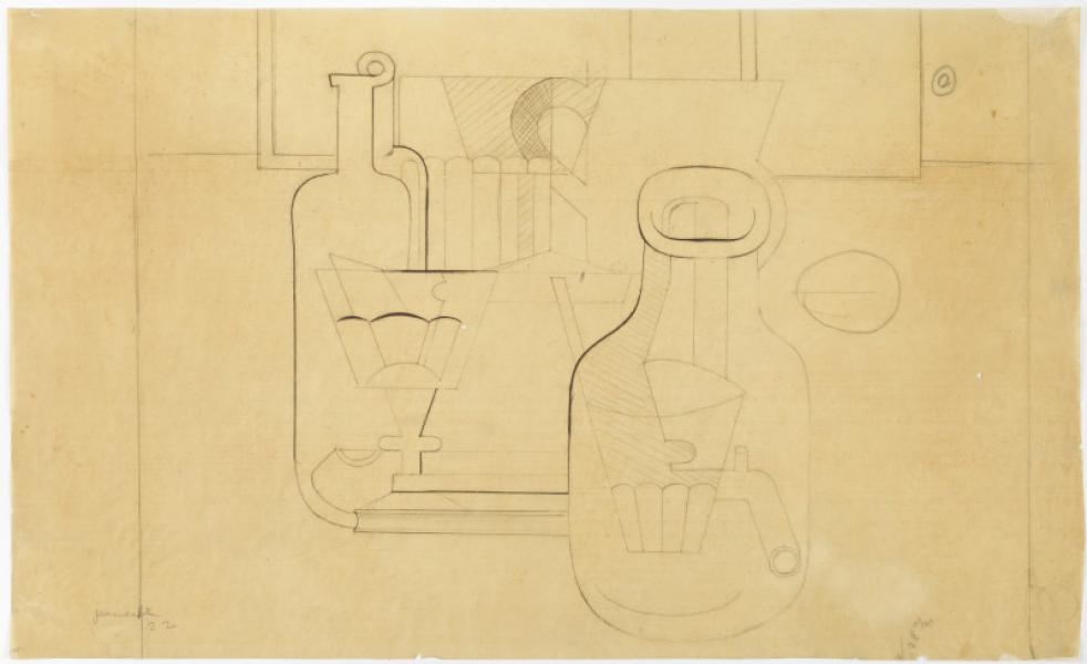 Dessin puriste, 1922