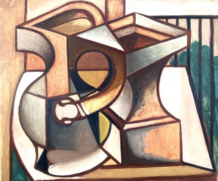 Nature morte sur la terrasse, février 1981