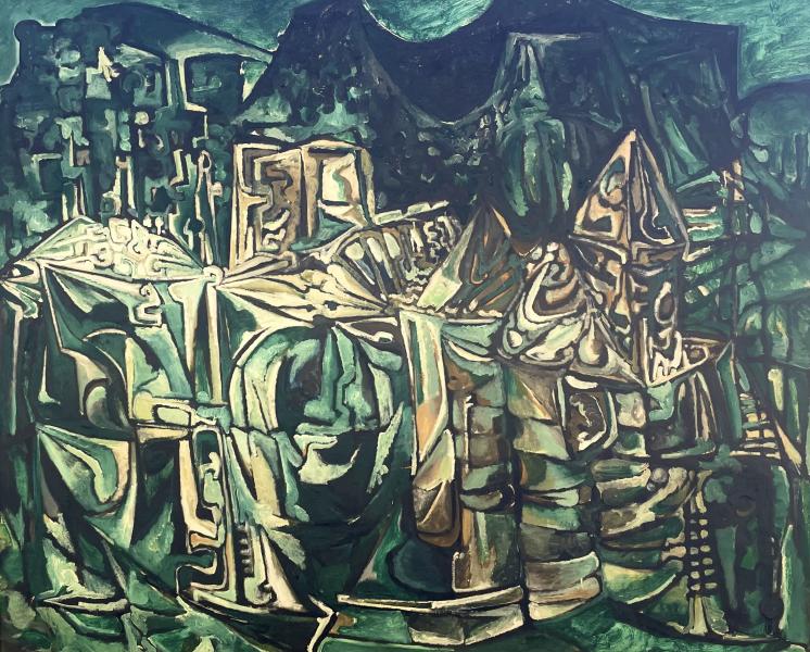 "Paysage de Corrèze", août 1963