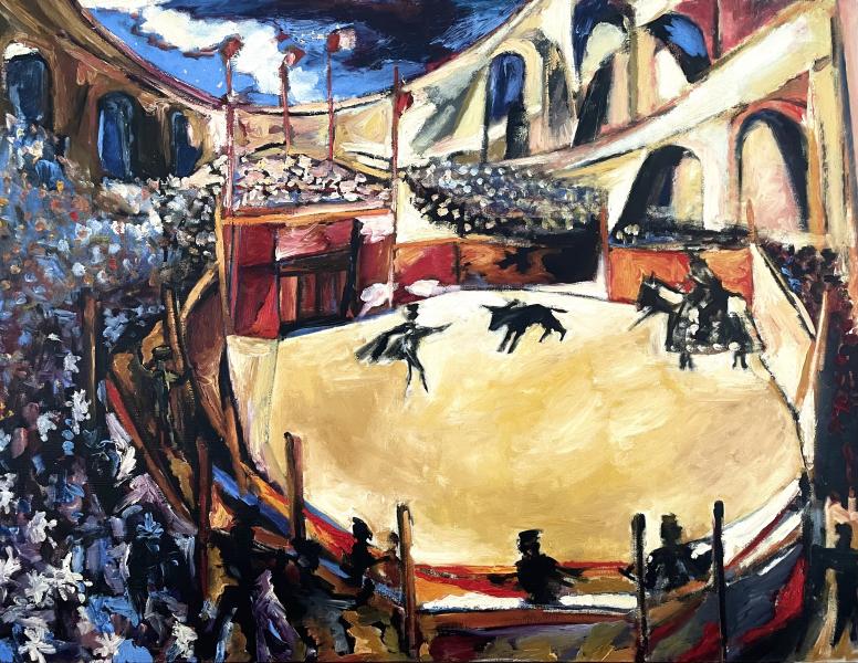 Tauromachie, Fréjus, juillet 1961