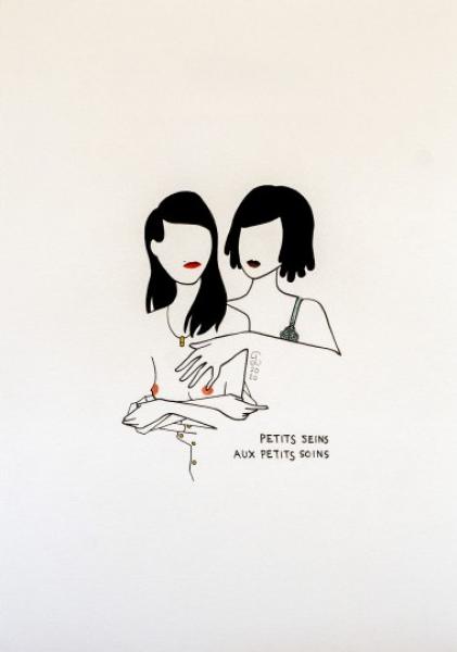 Petits seins aux petits soins