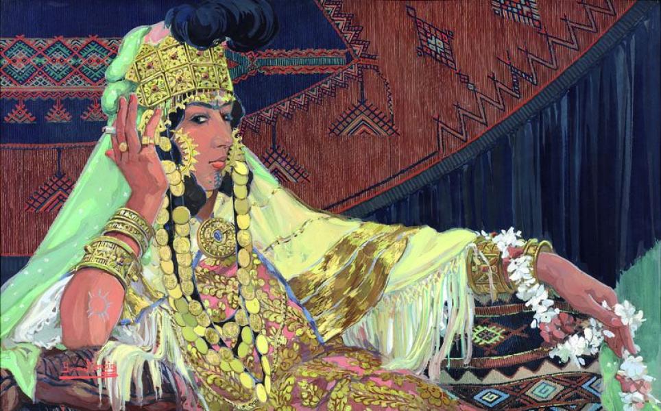 Femme Ouled Naïl.